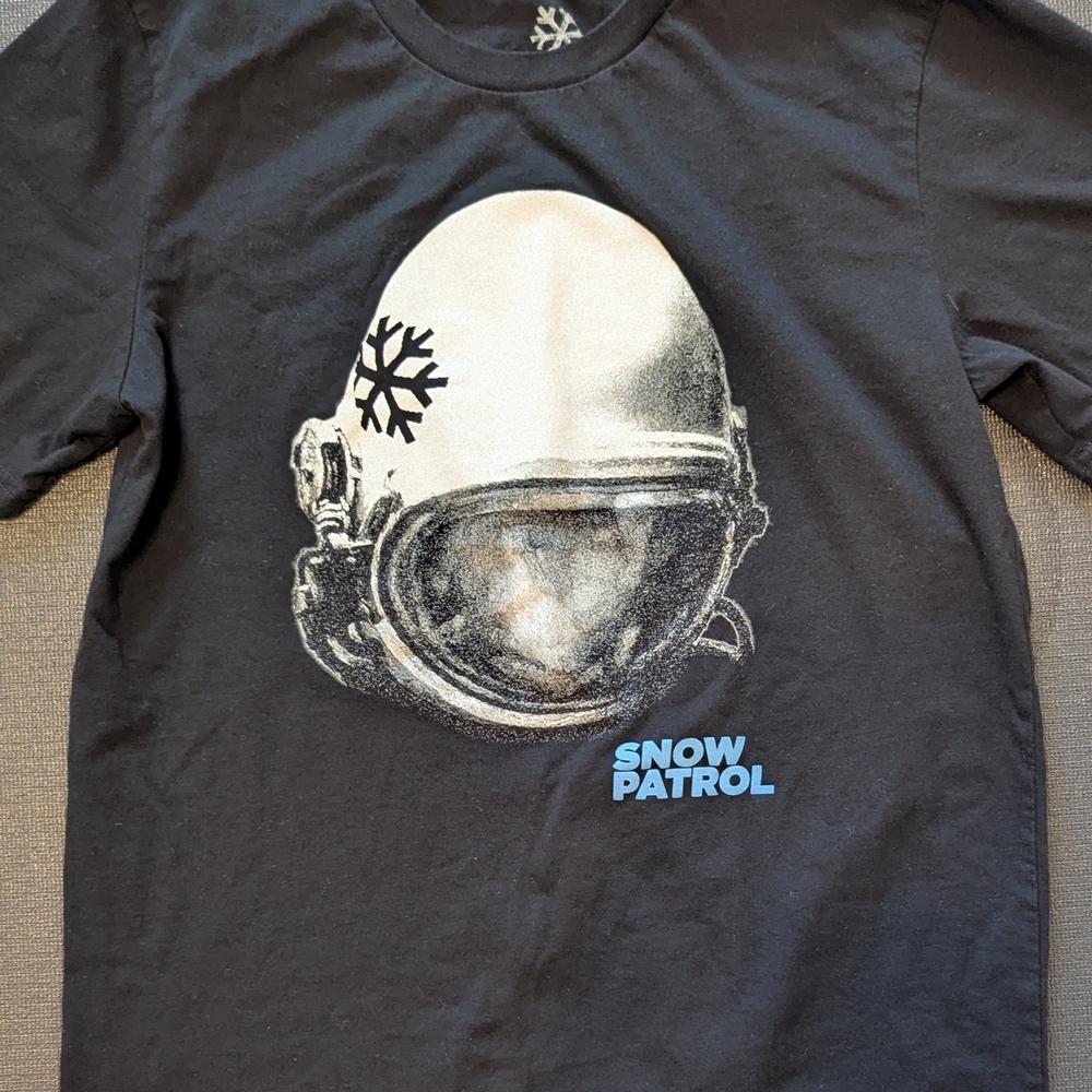 Snow Patrol “Wildness 2019” Tour Tee – Black Graphic Band Shirt (Unisex M)